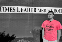 
			
				                                Times Leader reporter Kevin Carroll is the paper’s representative for this year’s Paint Pittston Pink Gentlemen’s Dash.
                                 Photo illustration by Roger DuPuis 

			
		