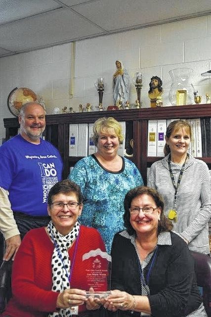 Wyoming Area Catholic School teacher Ann Marie Walsh receives Pope John  Paul II Award for 26 years of service to the Diocese of Scranton | The  Sunday Dispatch