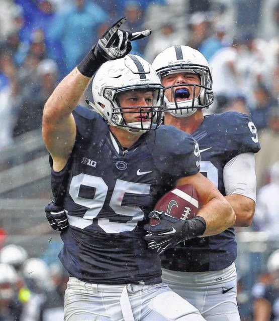 Former Penn State All-American Carl Nassib to sign a big deal with the Las  Vegas Raiders 