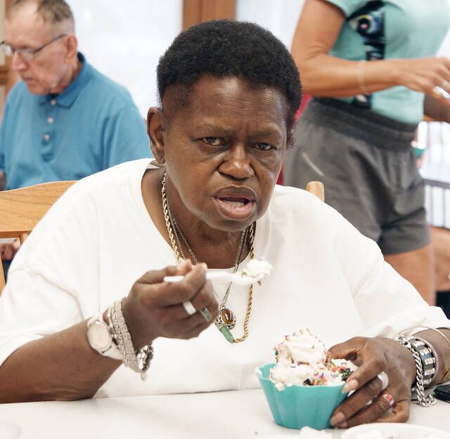 

<p>Denise Carter took the time to enjoy Ice Cream Month with ice cream provided by Blue Ribbon Dairy, West Pittston, in Serenity Manor, Wyoming.</p>
<p>Tony Callaio |  For Sunday Shipping</p>
<p>” srcset=”https://s24530.pcdn.co/wp-content/uploads/2022/07/128725454_web1_Blue-Ribbon-Serenty-Care-5.jpg.optimal.jpg” sizes=”(-webkit-min-device -pixel-ratio: 2) 1280px, (min-resolution: 192dpi) 1280px, 640px” class=”entry-thumb td-animation-stack-type0-3″ style=”float:left;  width:200px;  margin:3px;”/><br />
					<br />
					<small class=