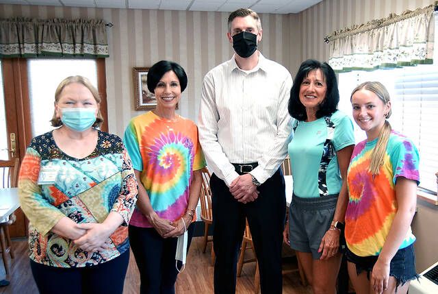 

<p>Blue Ribbon Dairy staff donated sundaes to Serenity Manor, Wyoming in honor of Ice Cream Month.  Left to Right: Jane Marstell, Serenity Manor, Ann Lombardo Sorick, Co-Owner of Blue Ribbon Dairy, Mark McHugh, Trustee of Serenity Manor, Mary Louise Kepics Harris, Olivia Hogan, Blue Ribbon.</p>
<p>Tony Callaio |  For Sunday Shipping</p>
<p>” srcset=”https://s24530.pcdn.co/wp-content/uploads/2022/07/128725454_web1_Blue-Ribbon-Serenty-Care-6.jpg.optimal.jpg” sizes=”(-webkit-min-device -pixel-ratio: 2) 1280px, (min-resolution: 192dpi) 1280px, 640px” class=”entry-thumb td-animation-stack-type0-3″ style=”float:left;  width:200px;  margin:3px;”/><br />
					<br />
					<small class=