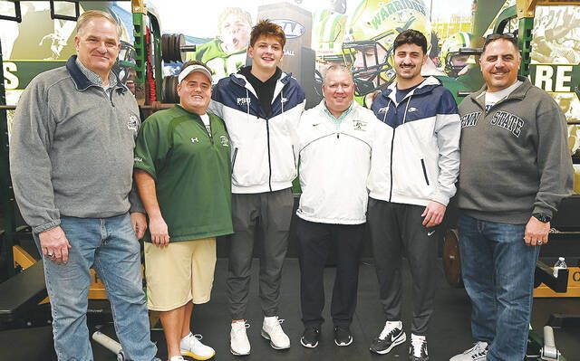 Wyoming Area's Dominic DeLuca honored with Penn State's No. 0 jersey